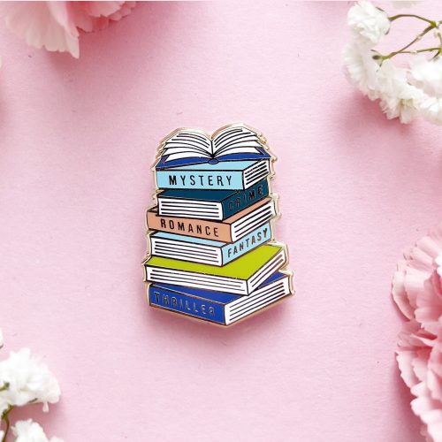  BOOKS MAGNETIC NEEDLE MINDER (Caterpillar Cross Stitch)